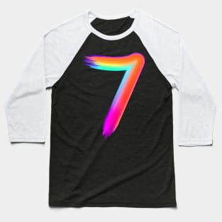 Brushed 7 Baseball T-Shirt